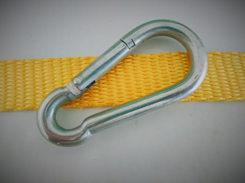 Trx anchor carabiner to lock calisthenics handles to any object