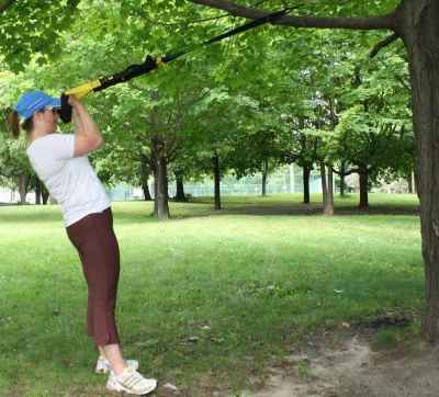 How to perform trx bicep curl