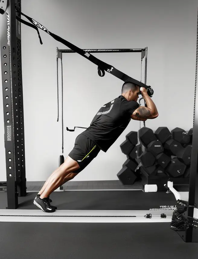 Trx skull crusher is a trx tricep exercise