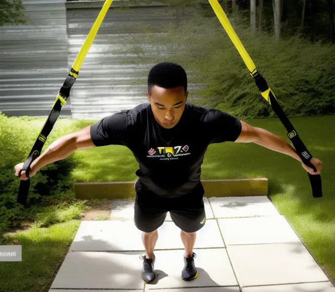 Trx chest fly to add variety to trx chest exercises