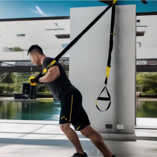 Trx single arm push up is another variation of trx chest workouts