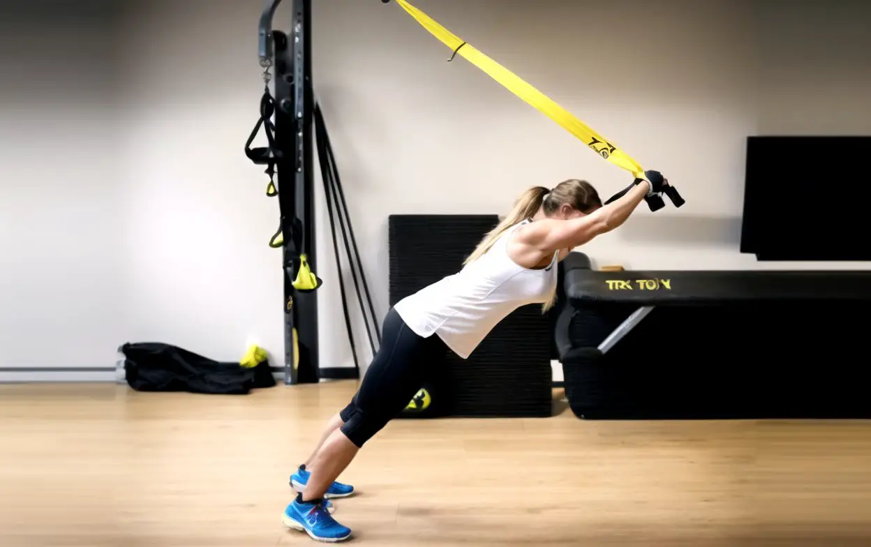 Trx pullover for back exercise