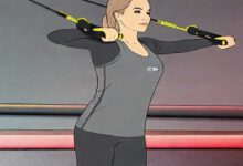 Trx shoulder rotation exercises for both internal and external shoulder rotations.