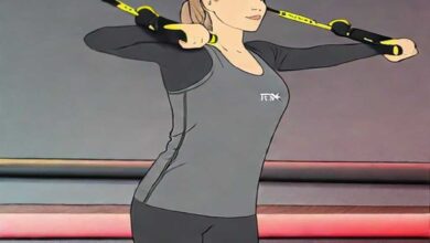 Trx shoulder rotation exercises for both internal and external shoulder rotations.